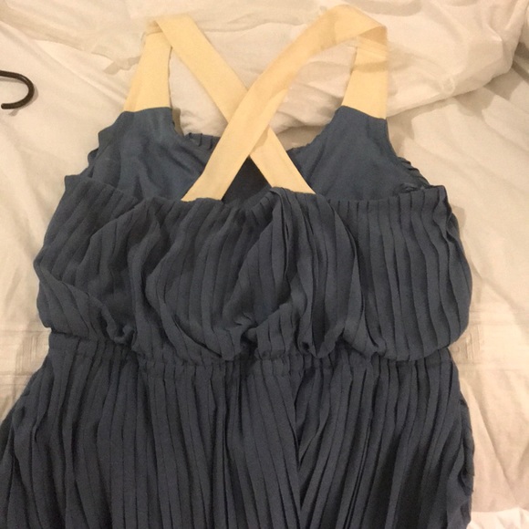 Cute High Low Pleated Dress - Picture 3 of 4